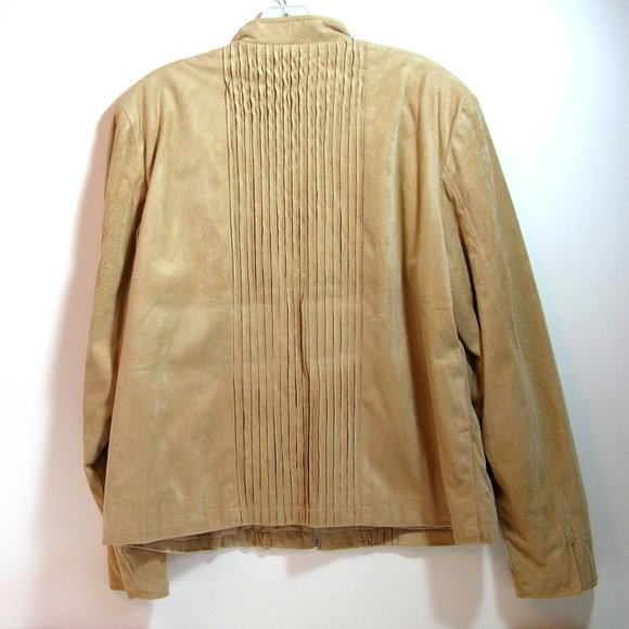 Coldwater Creek Faux Suede Jacket - Picture 4 of 8